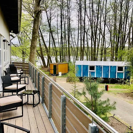 Waldschenke Stendenitz Uebernachten Im Wald Am See Neuruppin Extérieur photo